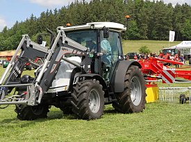 Traktory Lamborghini - výstava zemědělské techniky
